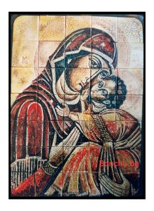 рисувани керамични икони, бончо арт керамика