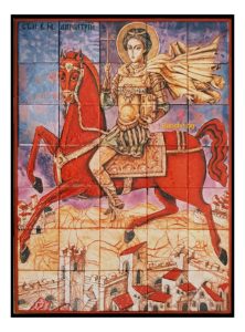 рисувани керамични икони, бончо арт керамика,boncho-ceramica.art