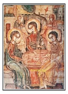 рисувани керамични икони, бончо арт керамика